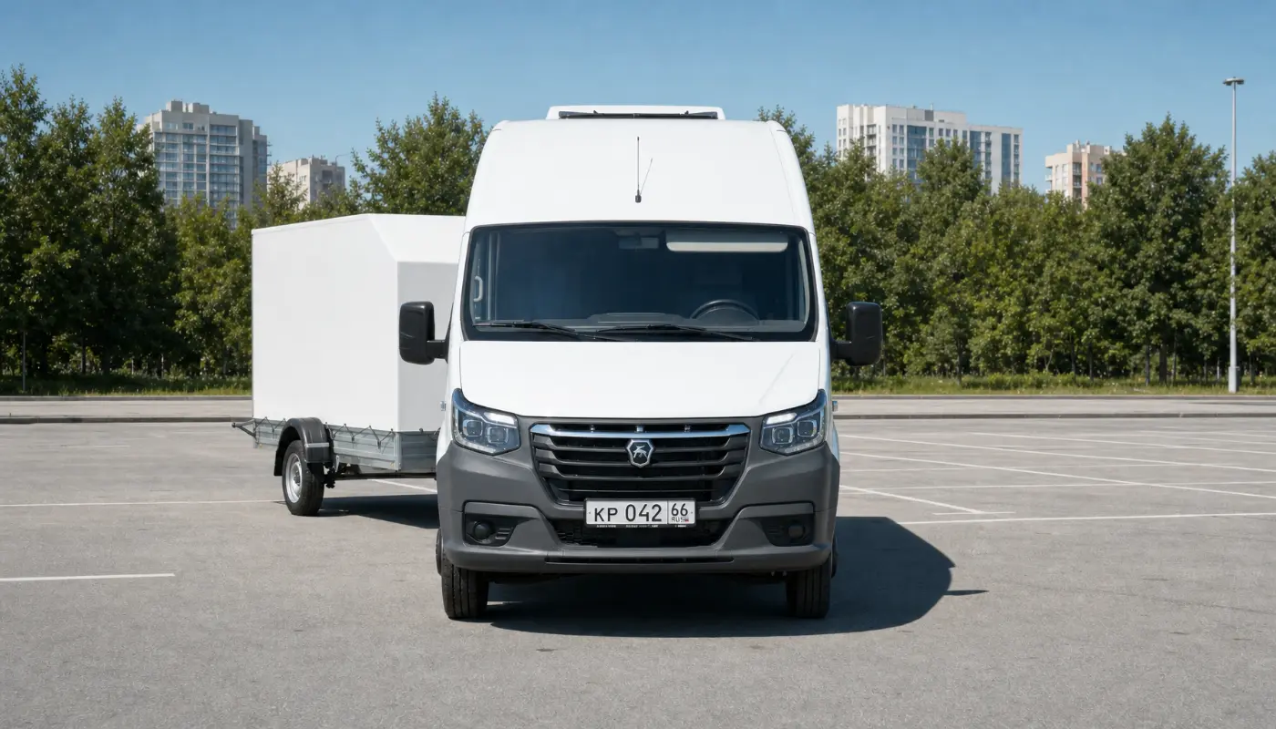 Luidor F88 с прицепом